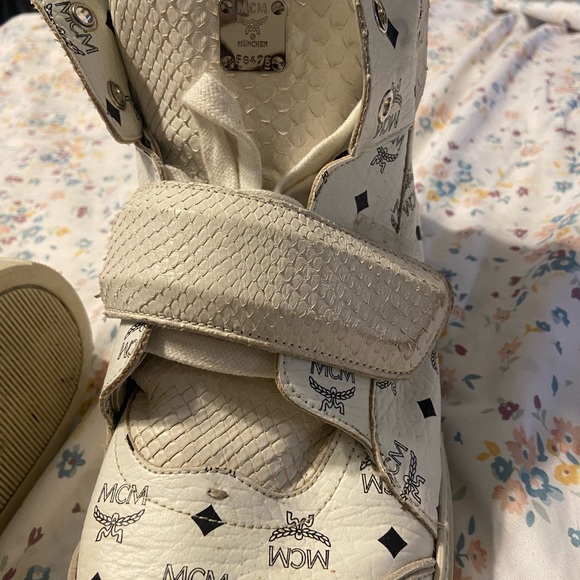 MCM monogram leather high top - Picture 8 of 13